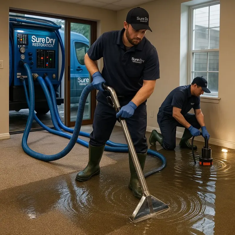 Water Extraction and Removal process in Grand Terrace, CA